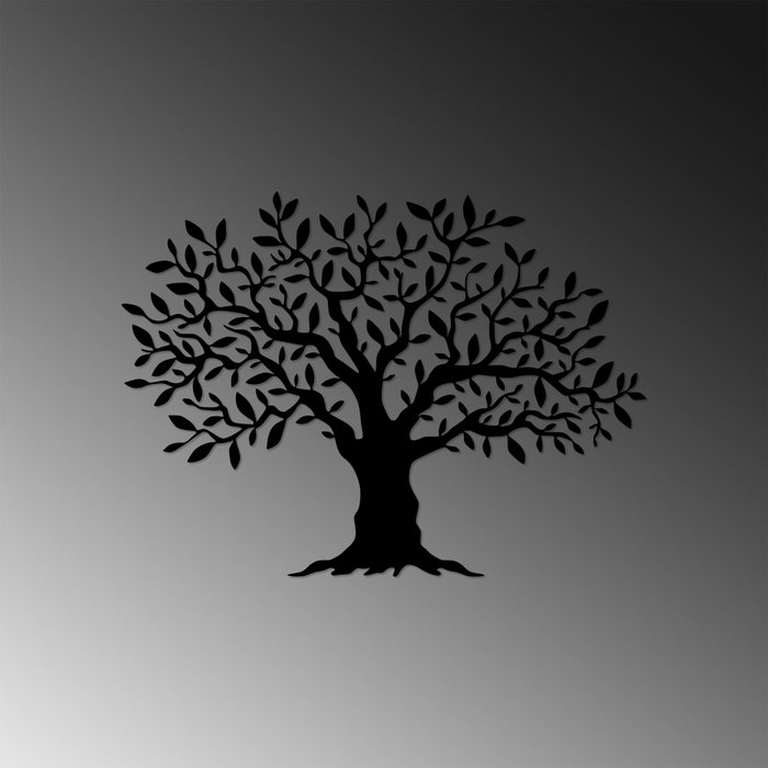 Wallity Monumental Tree Medium Escultura de pared de metal